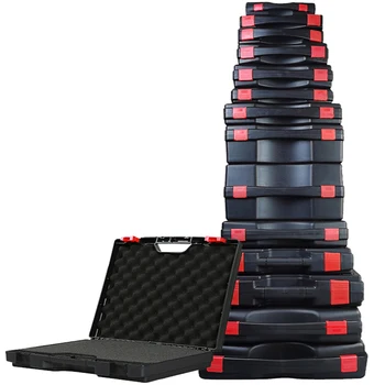 Cassetta degli attrezzi per valigie professionale con valigetta completa cassetta degli attrezzi cassetta degli attrezzi in plastica portatile custodia per strumenti di sicurezza