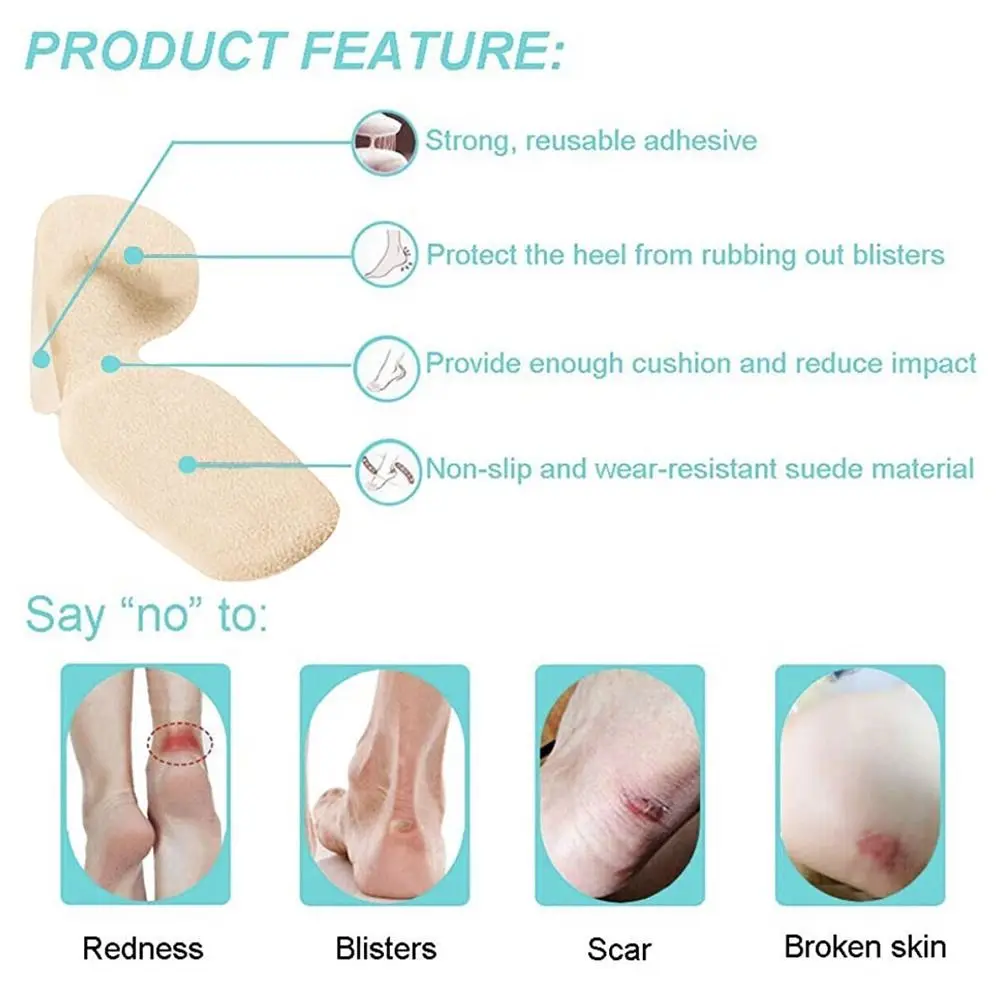 1Pair T Shape Shoe Heel Insoles Foot Heel Pad Sport Shoes Adjustable Antiwear Feet Insert Insoles Protector Sticker Cushion shoe insoles heel patch insole heel protector heel protector pads heel insoles heel cushion insole heel cushion protector heel protector patches