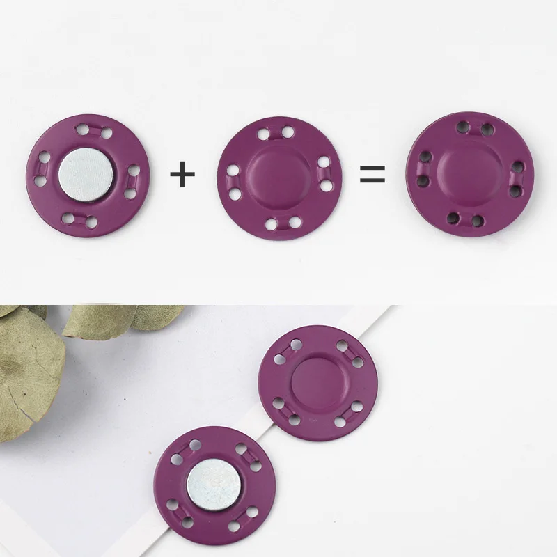 5Pairs Magnetic Clothing Invisible Magnet Buttons Sewing Supplies for Jacket Coat Cardigan Bag Handmade DIY Sewing Snap supplies 5