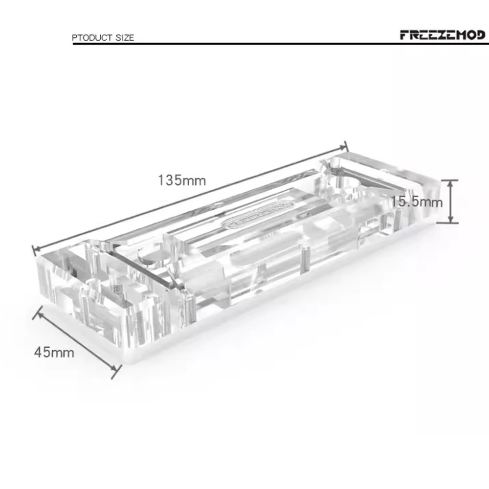 Bloco de Resfriamento a Água para Resfriamento Combo-pm0a com Ram Armadura Compatível com Zepod Navio Pirata Refrigerador de Água - Imagem 5