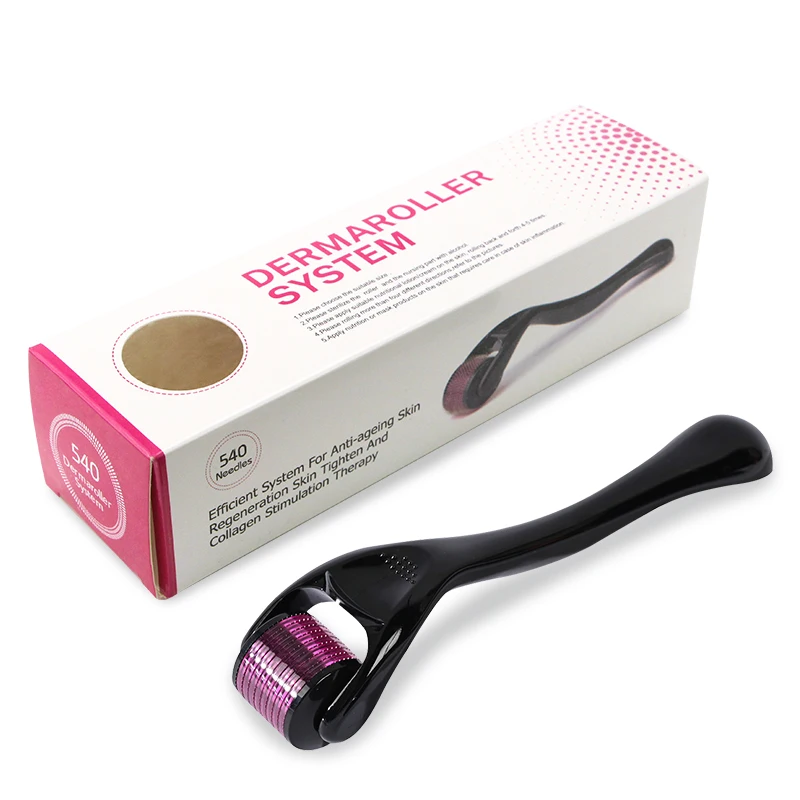 540 Derma Roller Medical Grade Skin Care Microneedling for Skin Rejuvenation and Hair Growth