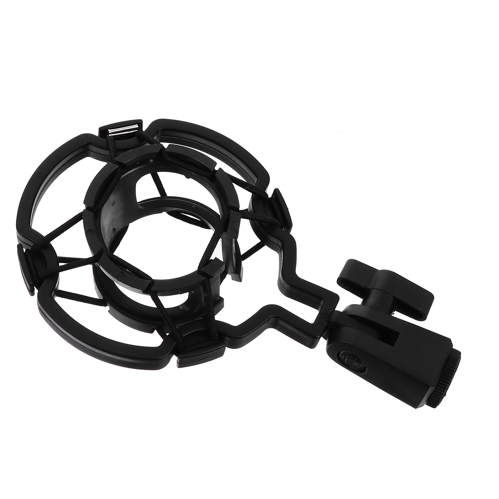 Microphone Mount Black Mic Holder Anti Vibration Spider Suspension Mount Bracket for Recording Condenser Microphones microphone mount clamp microphone shock mount