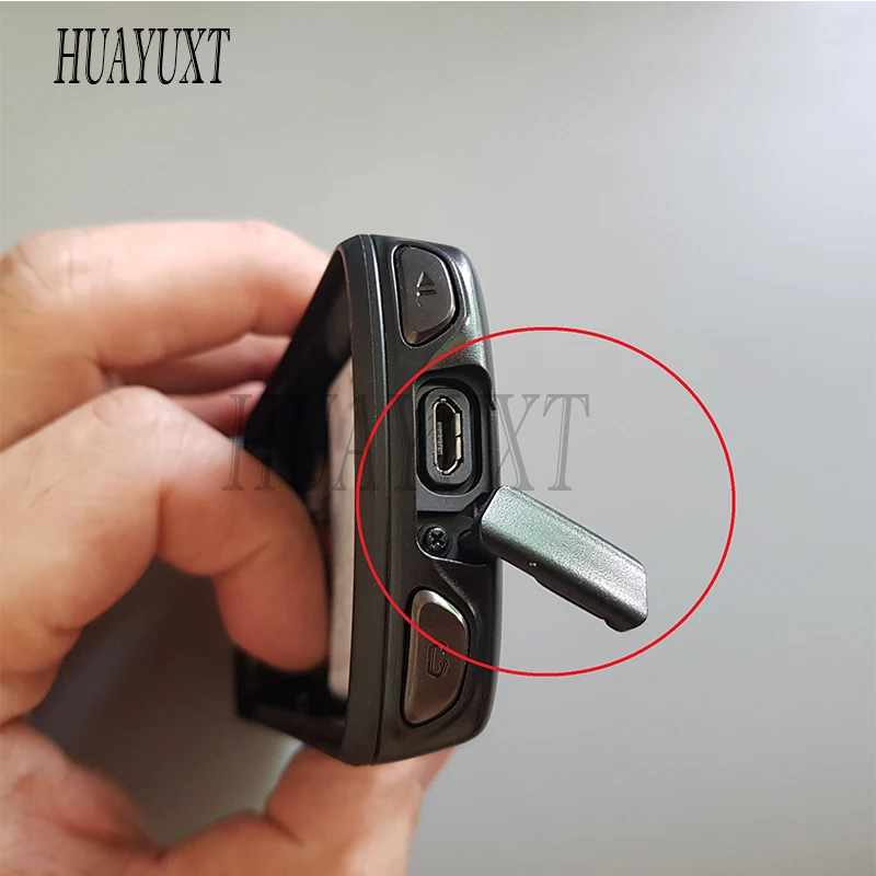 Tampa de Borracha para Garmin Edge 1030 Mais Peças de Substituição de Borracha Originais do Parafuso da Relação Inferior de Usb