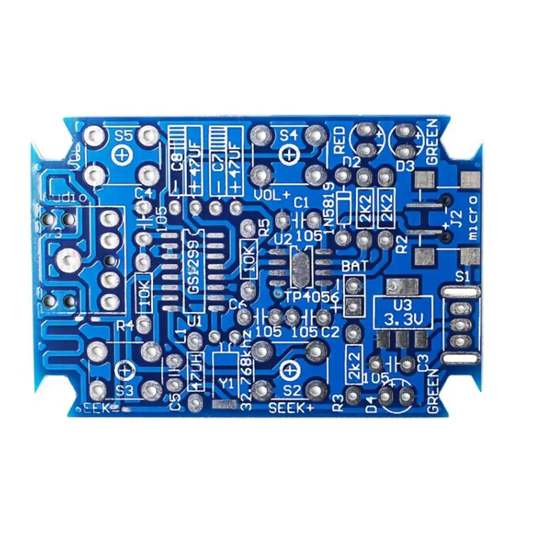[NEW A09R】 무선 스테레오 FM 라디오 수신기 모듈 76Mhz-108Mhz DC 1.8V-3.6V PCB DIY 전자 키트 라디오 제작 키트
