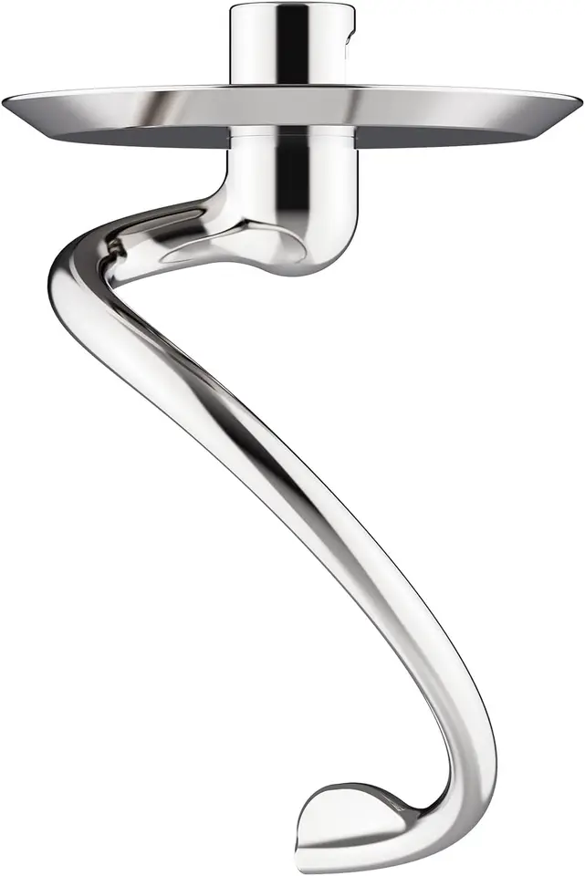 HOMGEN Gancio Impasto Acciaio Inox Per Impastatrici KitchenAid 4.5-5Qt - Compatibile KSM150, K45DH - Foto 9