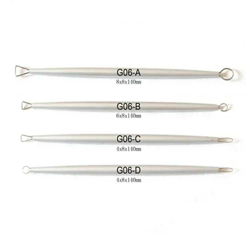 Polymer Clay Tools Pottery Ceramics Ribbon Sculpting Tools Set Pottery Clay Sculpture Caving Scraper Craft Modelling