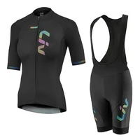 LIV Summer Cycling Jersey Bib Shorts Set Women 19D MTB Bicycle Short Sleeve Cycling Clothing Wear Maillot Conjunto Ropa Ciclismo 1