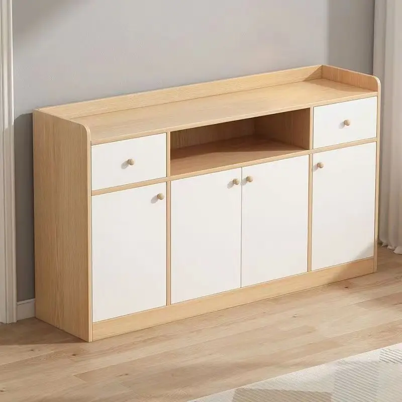 Mobili da cucina Italian Household Kitchen Cabinet Locker Modern Minimalist Storage Tea Sideboard Cupboard