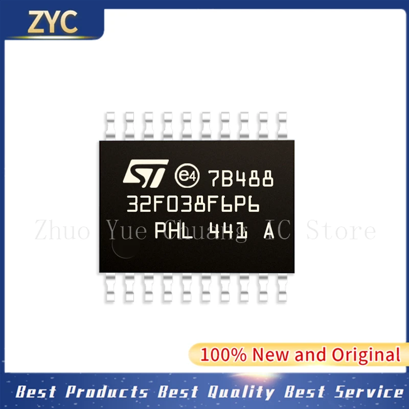 

10PCS/Lot STM32F038F6P6 TSSOP-20 32F038F6P6 STM32F038F6P6TR ARM 100% New Original MCU IC Chip