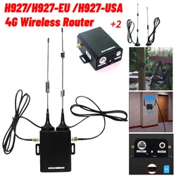 H927 Wireless Router WIFI Router Industrial Grade 4G LTE SIM Card Router wit External Antenna Support 16 WiFi Users for Outdoor