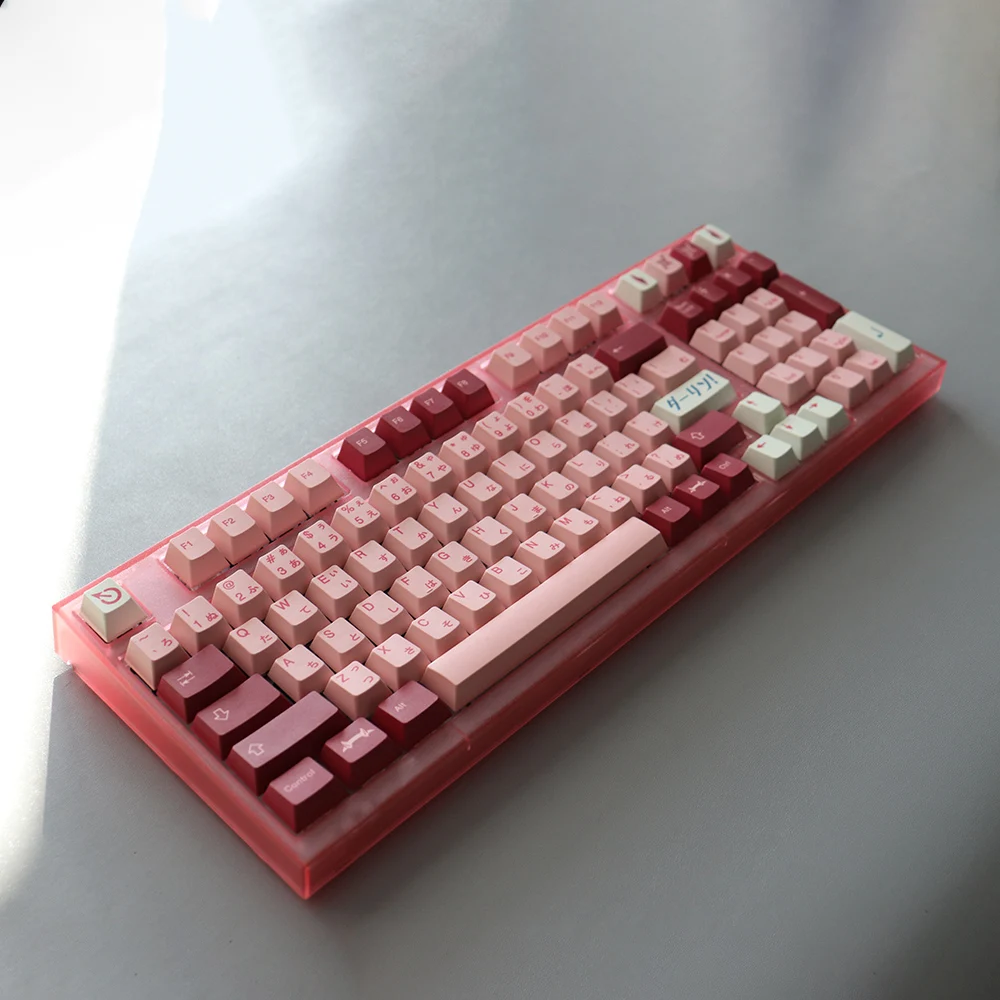 eva striker bingsu pbt keycap cherry perfil