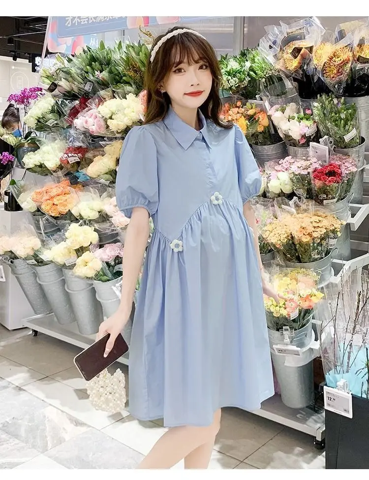Maternity Summer Dress Set Chao Mom Maternity Set Petite Plus Size Loose Summer Nursable Skirt Maternity Dresses 8 S826d97cb9ff44bfda0f485f588d63db8a