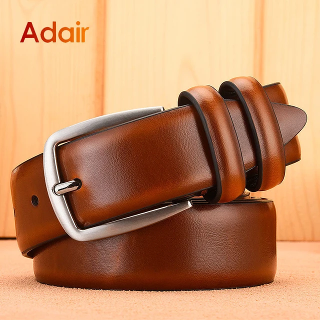 High Quality Men Belt Genuine Leather Belts - Genuine Leather Belts Men  High - Aliexpress