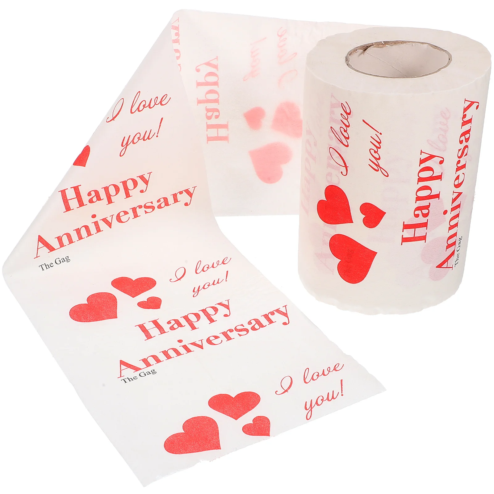 Soft Valentine Patterns Printed Tissue Toilet Paper Rolls Colored Bath Tissues Sanitary Paper Portable Bulk Supply