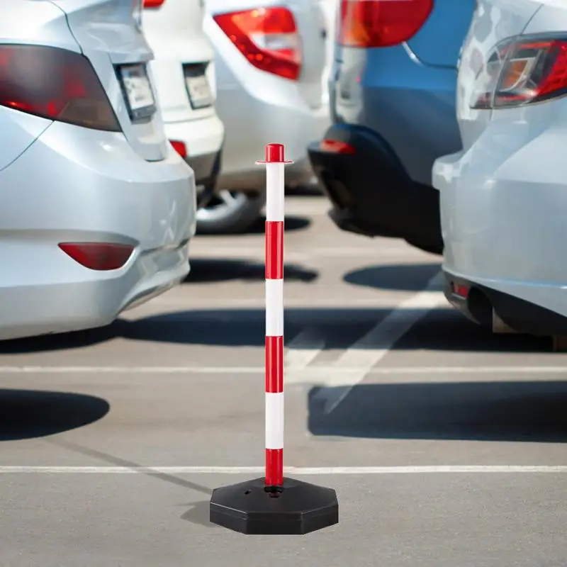 Traffic Delineator Post Cones Movable Traffic Pile Safety Warning Barriers Adjustable Safety Barriers Warning Column
