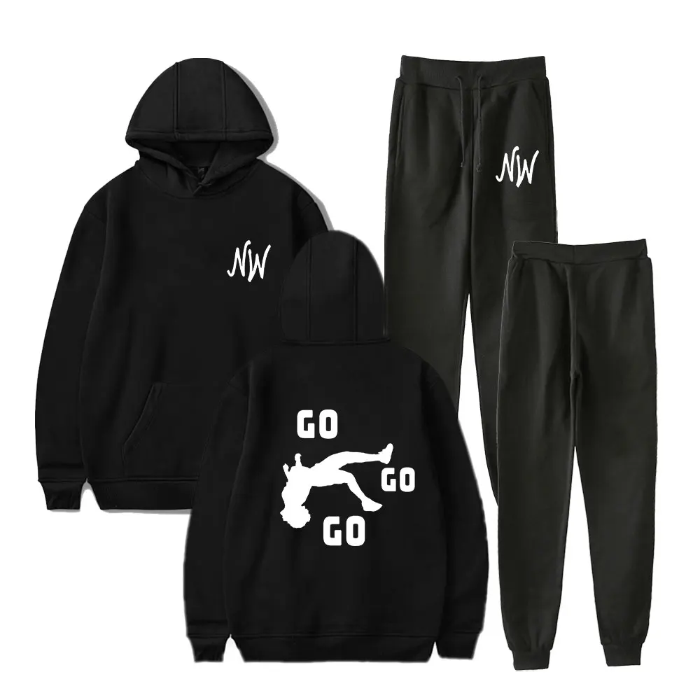 Nidal Wonder Go Go Go Hoodie Jogger Pants Fashion Two Piece Set Women Men  Sweatsuits - AliExpress 200000343