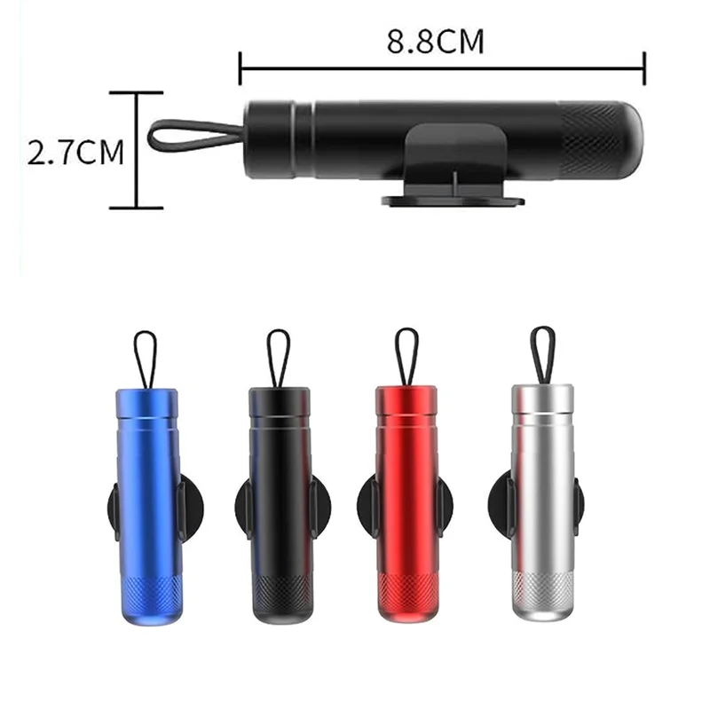 Multifunctional Car Safety Hammer 2 in 1 Emergency Glass Window Breaker and Belt Cutter Automotive Emergency Escape Rescue Tool 2