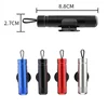 Multifunctional Car Safety Hammer 2 in 1 Emergency Glass Window Breaker and Belt Cutter Automotive Emergency Escape Rescue Tool 2