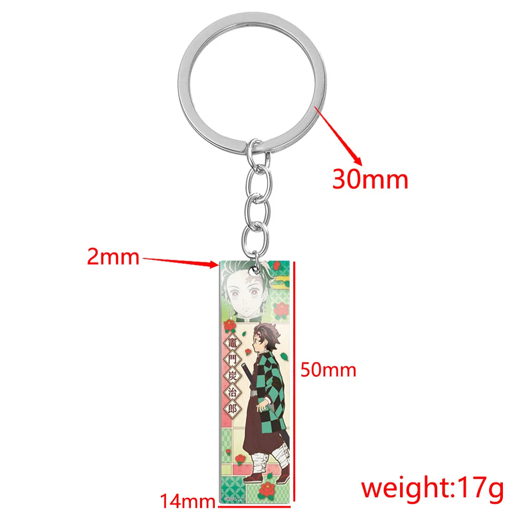 Weeb Keychains Set Di Portachiavi Demon Slayer, Per Veri Fan Di - Foto 10