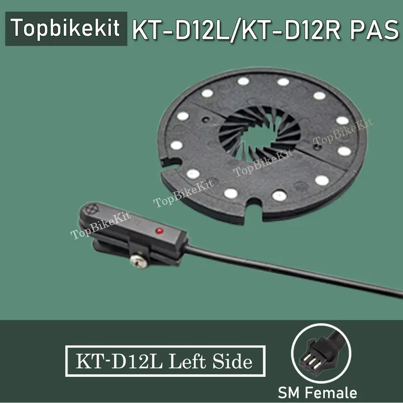 Ebike KT BZ-10C PAS/ KT-V12L PAS/ KT-D12L/R 5PAS 8PAS Pedal Assistant Sensor with 3pins Julet WP or SM-3A Plug Ebike Motor Parts - Image 26