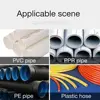 Pipe Cutter 32mm-75mm Aluminum Alloy Body Ratchet Scissors Tube Cutter PVC/PU/PP/PE Hose Cutting Hand Tools 4