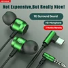 #Metal Magnetic Type C&3.5mm Wired Earphones For Samsung In-Ear Headphones Hifi Stereo Headsets Noise Reduction Gaming Handsfree 1