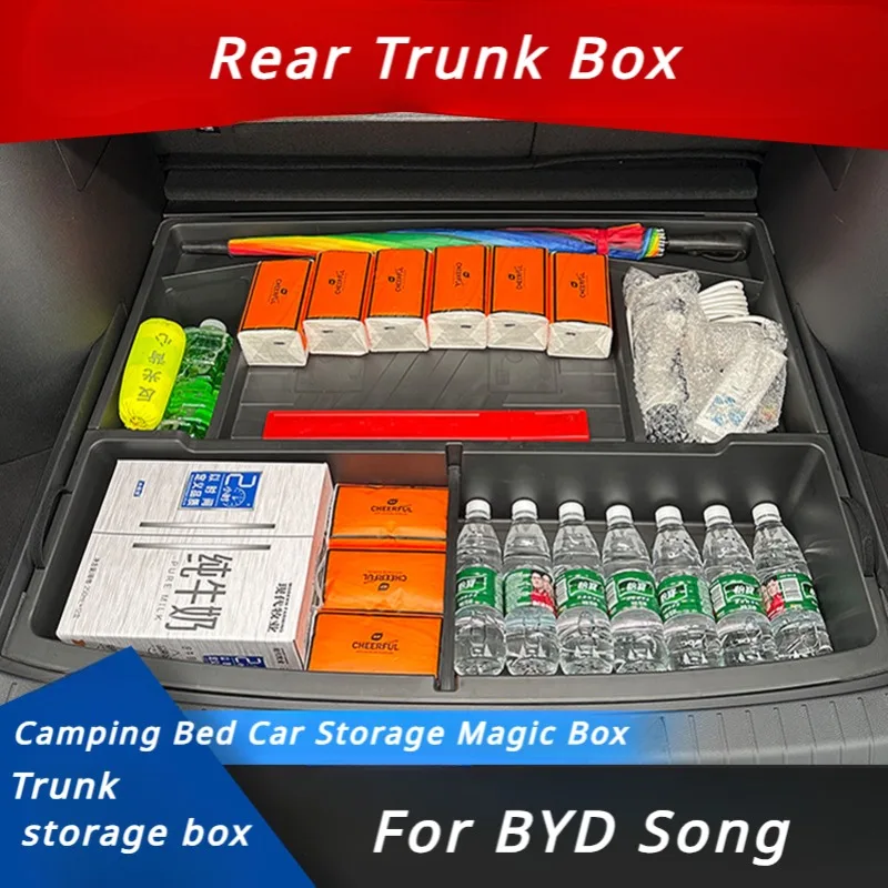 CarTrunkStorageBoxLuggagePanelTidyingProtectionGuardforBYD