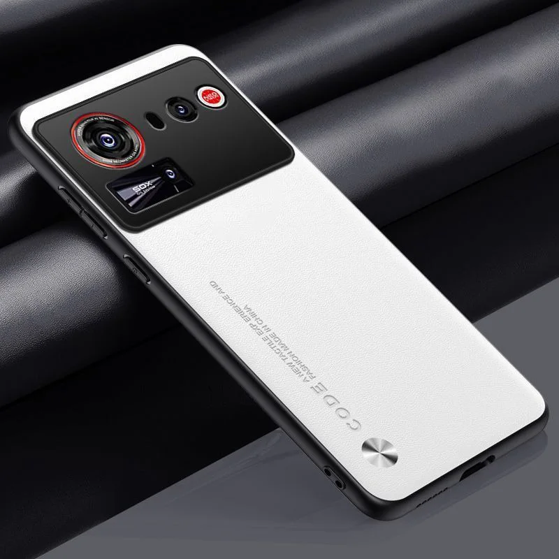 Premium PU Leather Phone Case with Silicone Full Camera Protection