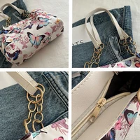 New Women's Bag Nylon Shoulder Bag Animal Printing Large Capacity Tote Bag For Teen Girls Gift 6