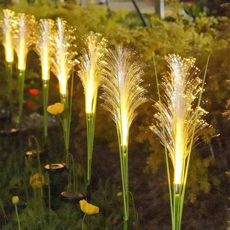 LED الشمسية حديقة القصب مصباح في الهواء الطلق مقاوم للماء أضواء الحديقة ساحة عيد الميلاد الديكور مسار الإضاءة ديكور ضوء الطاقة الشمسية