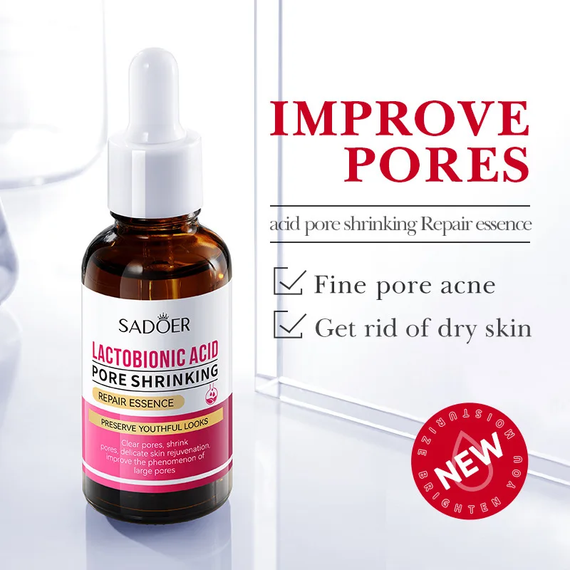 30ml SADOER Nicotinamide Salicylic Acid Face Serum Facial Moisturizing Firming Hydrating Facial Essence Beauty Face Skin Care