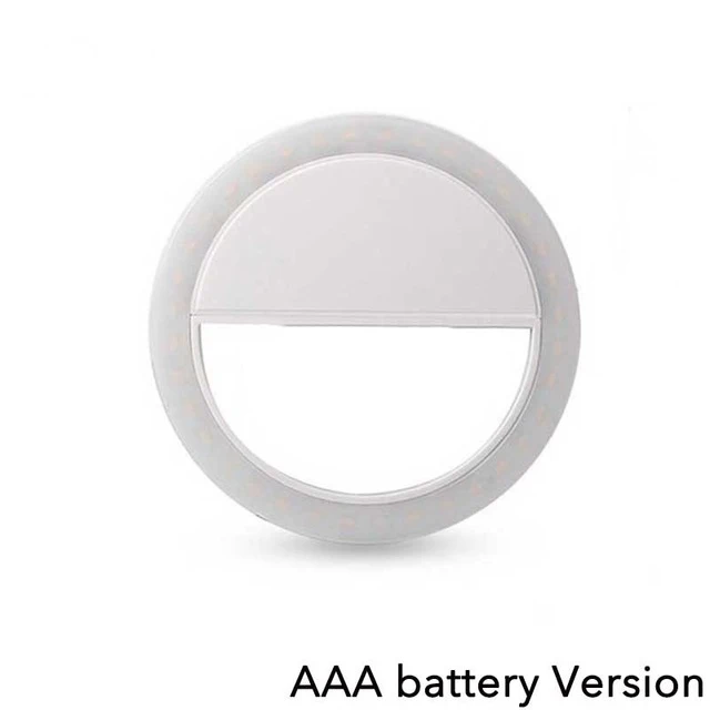 휴대폰용 셀카 링 라이트, 휴대용 LED 램프, 비디오 사진용 셀카 라이트, 라이브 메이크업 램프, 틱톡용 배터리