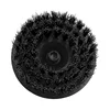 2/3.5/4/5'' Black Disc Drill Brush Attachment Power Hard Bristle Scrubber for Polisher Bathroom Cleaning Kit with Extender 5