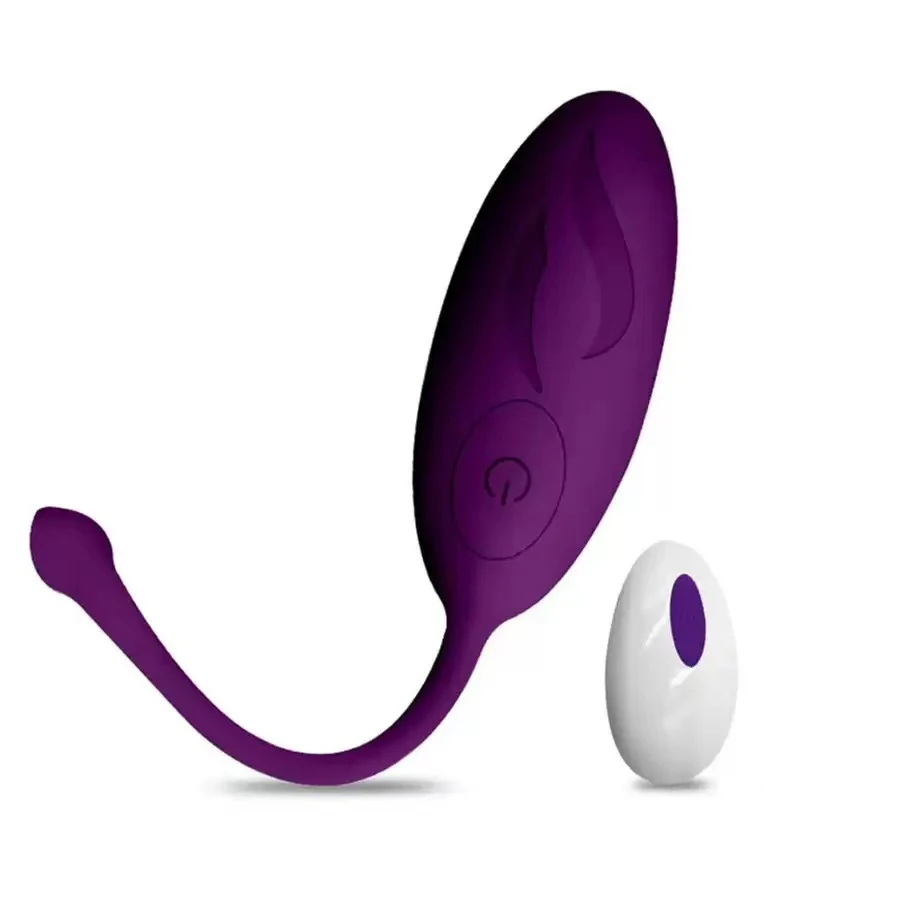 Remote Control Vibrating Egg G Spot Simulator Vagina Kegel Trainer_voghion.com
