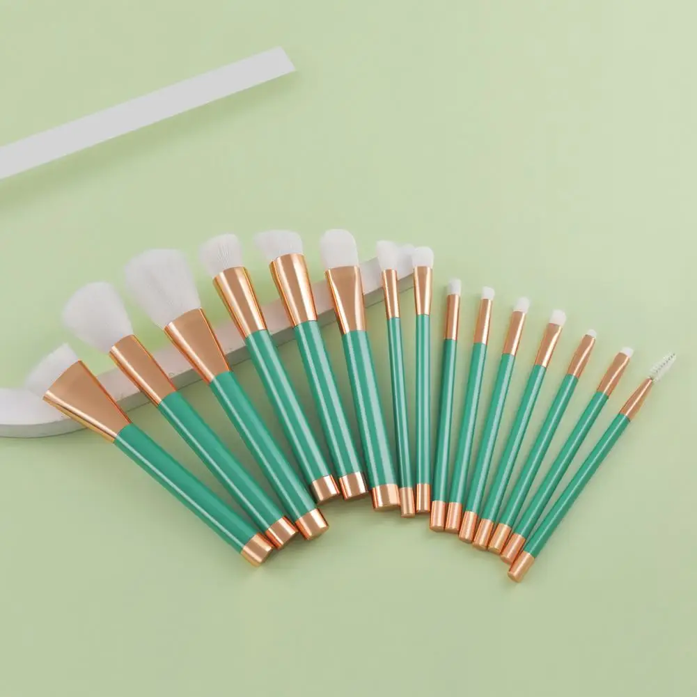 

15Pcs/Set Beauty Brush Universal Mini Long Lifespan Eye Concealing Makeup Brush for Girl Makeup Brush Concealer Brush
