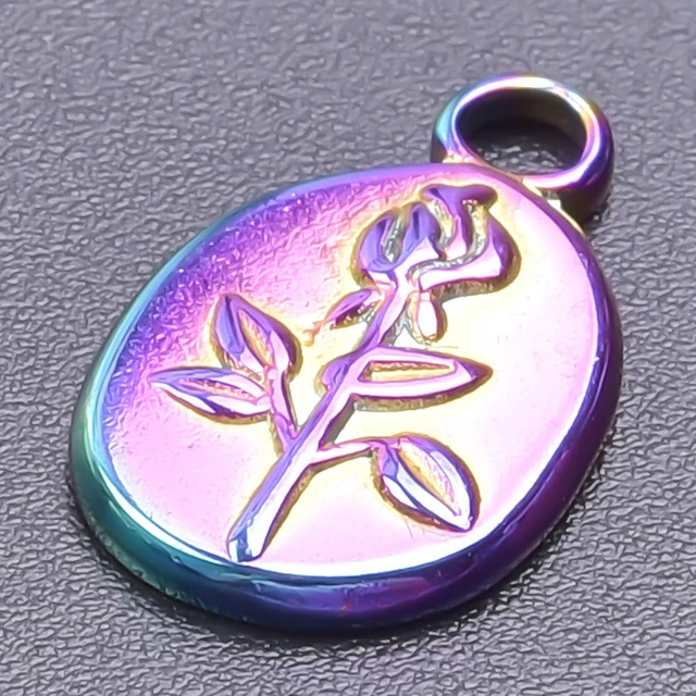 Stainless Steel Pendants Charm Nature Set 5pcs 47