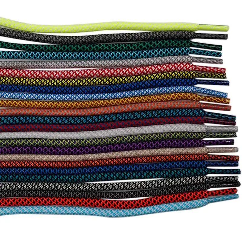 5MM-Double-Color-Round-Sneaker-Shoelaces-High-Top-Outdoor-Walking ...