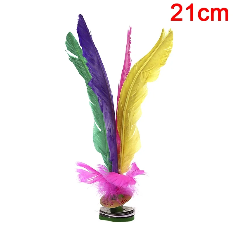 China Jianzi Footbal Foot Kick Handwheel Fancy Goose Feather Shuttlecock Fitness Entertainment For Physical Exercise 1pc