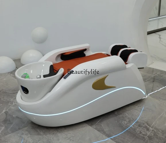Light Luxury Multi-Functional Facial Bed Smart Electric Shampoo Massage Couch шампунь для частого использования hair natural light shampoo lavaggi frequenti