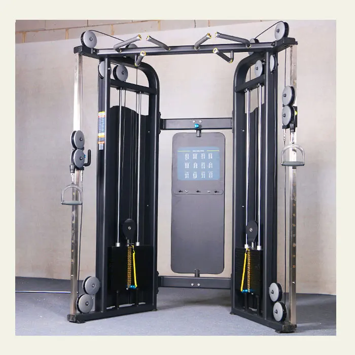 Commercio All'Ingrosso Home Body Building Cable Crossover Multifunzionale Power Cage Squat Rack E Sollevamento Pesi Training Gym Smith Machine