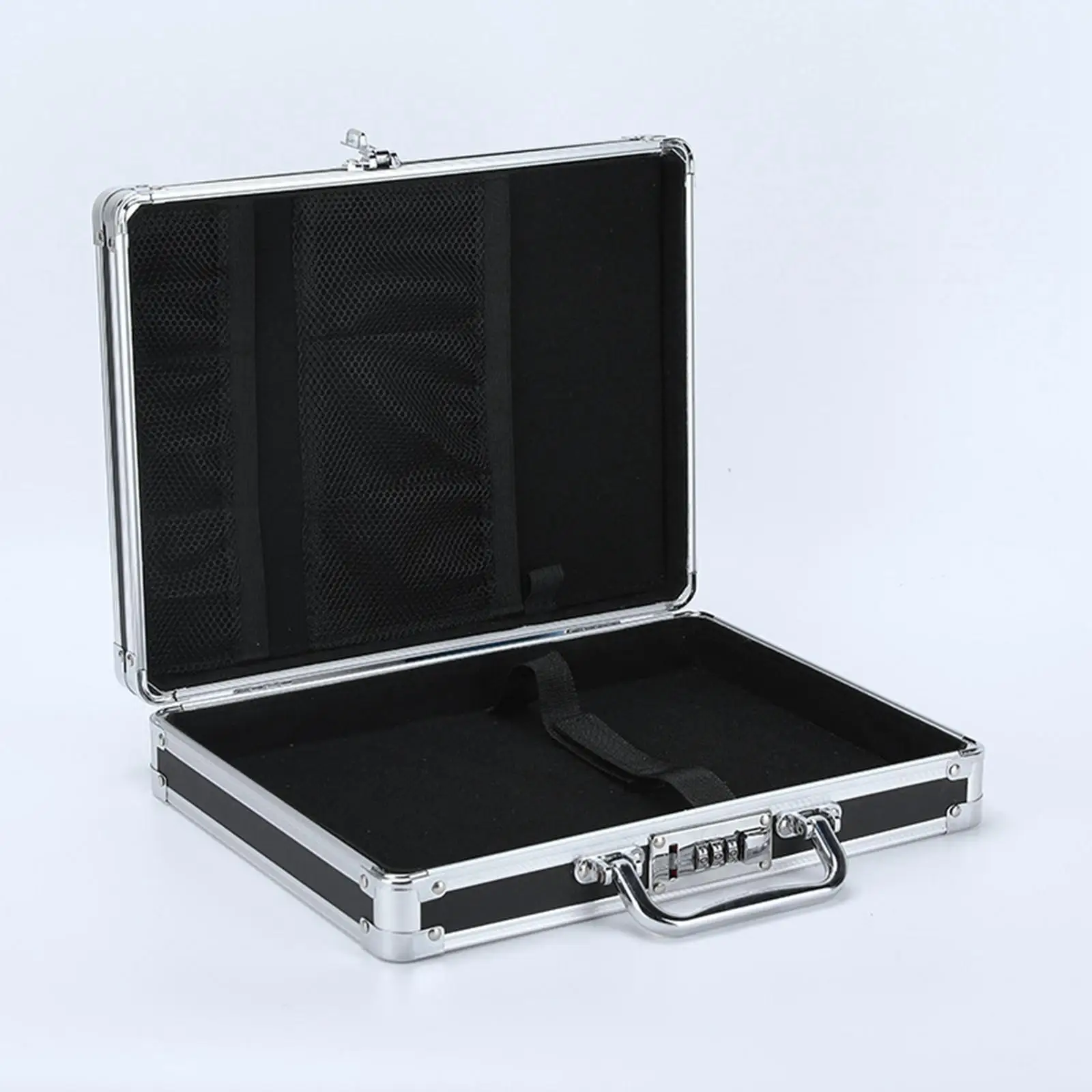 Aluminum Hard Case Aluminum Alloy Storage Case for Electronic Tools Storage Test Instruments Cameras Tools Parts and Accessories