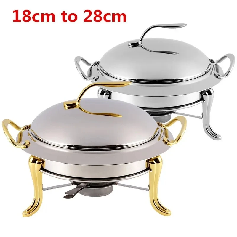 

Thickened stainless steel alcohol dry gold pot small hotpot restaurant Pot hotel commercial household shabu fry pot hot