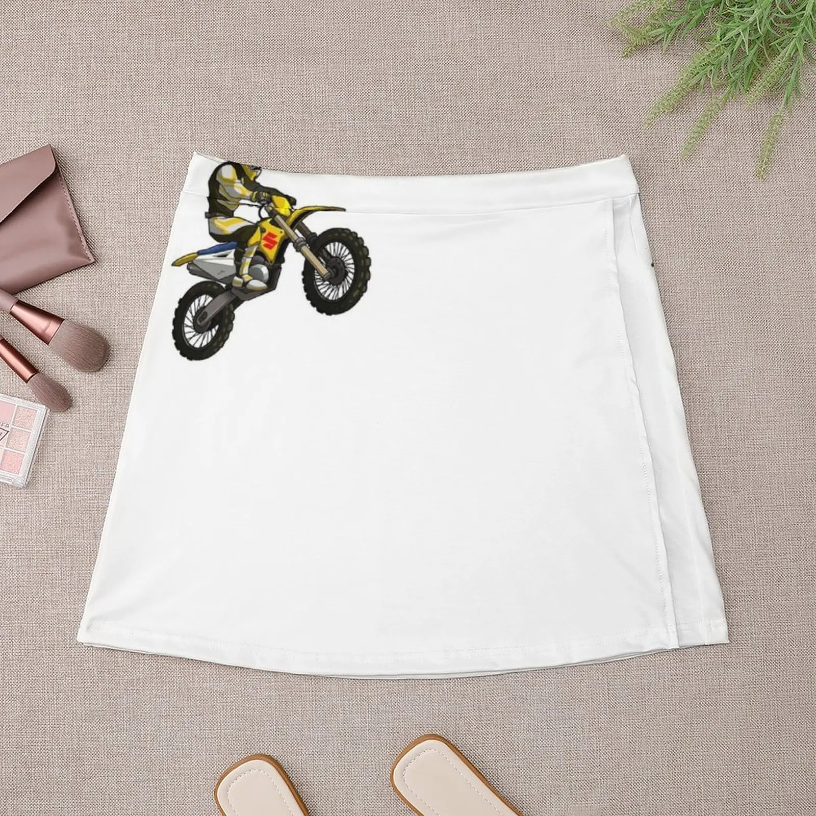 Motorcross Mini Skirt Miniskirt kawaii skirt