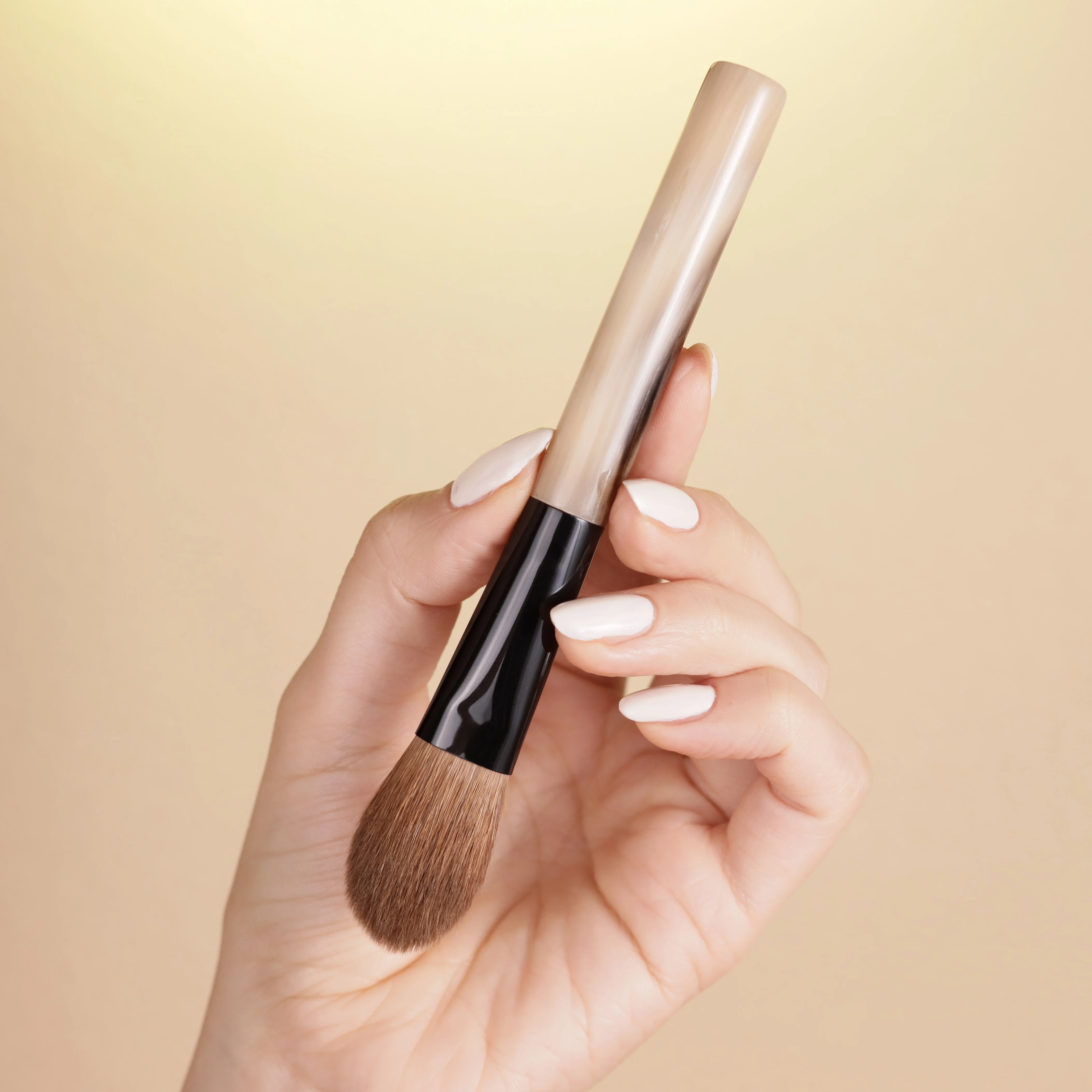 Qiaolianggong Professional Handmade Makeup brush Kolinsky Hair Powder Brush Facial Makeup brush 5