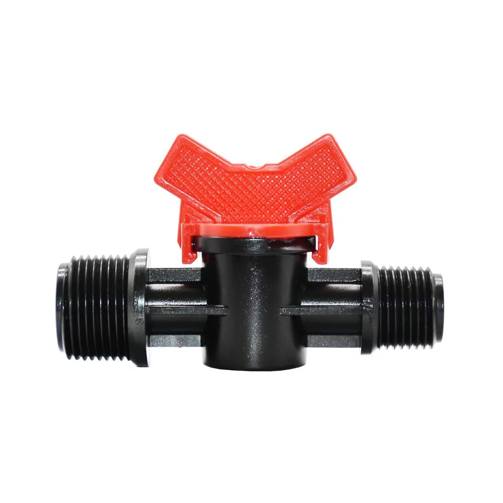 1-2-3-4-Threaded-Mini-Ball-Valve-Hi-Quality-Garden-Water-Connectors-Drip-Irrigation-Valve.jpg 1/2 "3/4" Menetes Mini Golyó Szelep Hi-Minőségű Kerti Vízcsatlakozók Csepp Öntözőszelep Tömlő Kapcsoló Vízvezérlő - Image 2