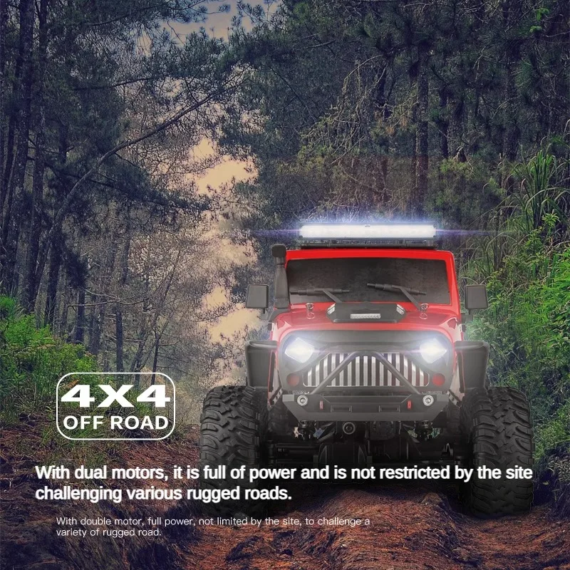 WLtoys 104311 4x4 1/10 Large Remote Control Car Four-wheel Drive Off-road Climbing Car Electric Toy Car Rc Cars for Adults 4