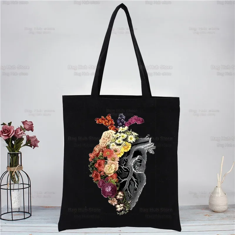 Greys Anatomy You're My Person Heart Shopping Bag Grocery Shopper Jute Bag Shopping Tote Bag Shoping Reusable Bolsa Sacolas