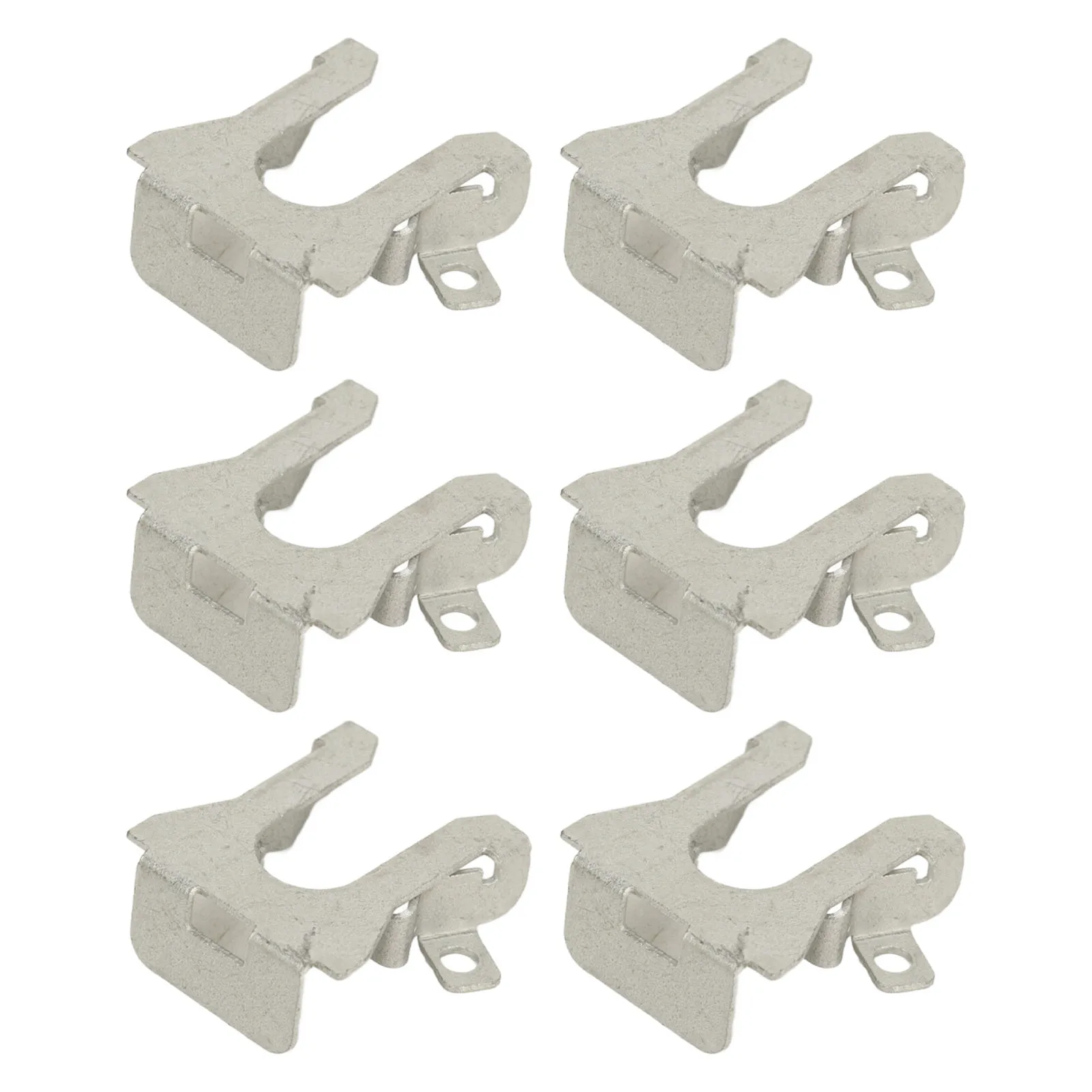 A-Premium 50 PCS Nylon Weatherstrip Retainer Clips - Double Head, 4mm Stem, Compatible With Ford F-150, Explorer & More - View #3