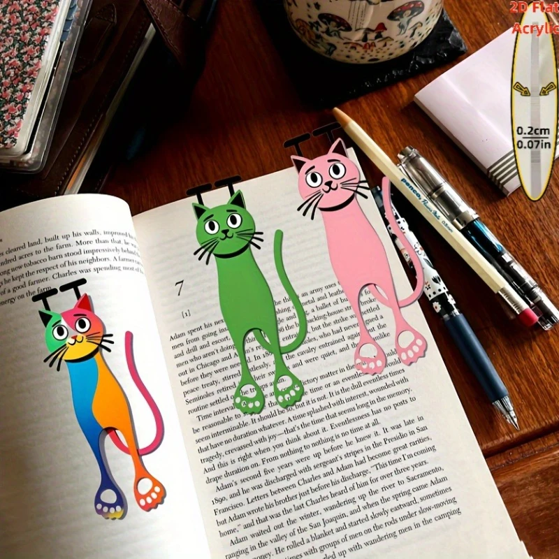 Cat Bookmarks 3PCS