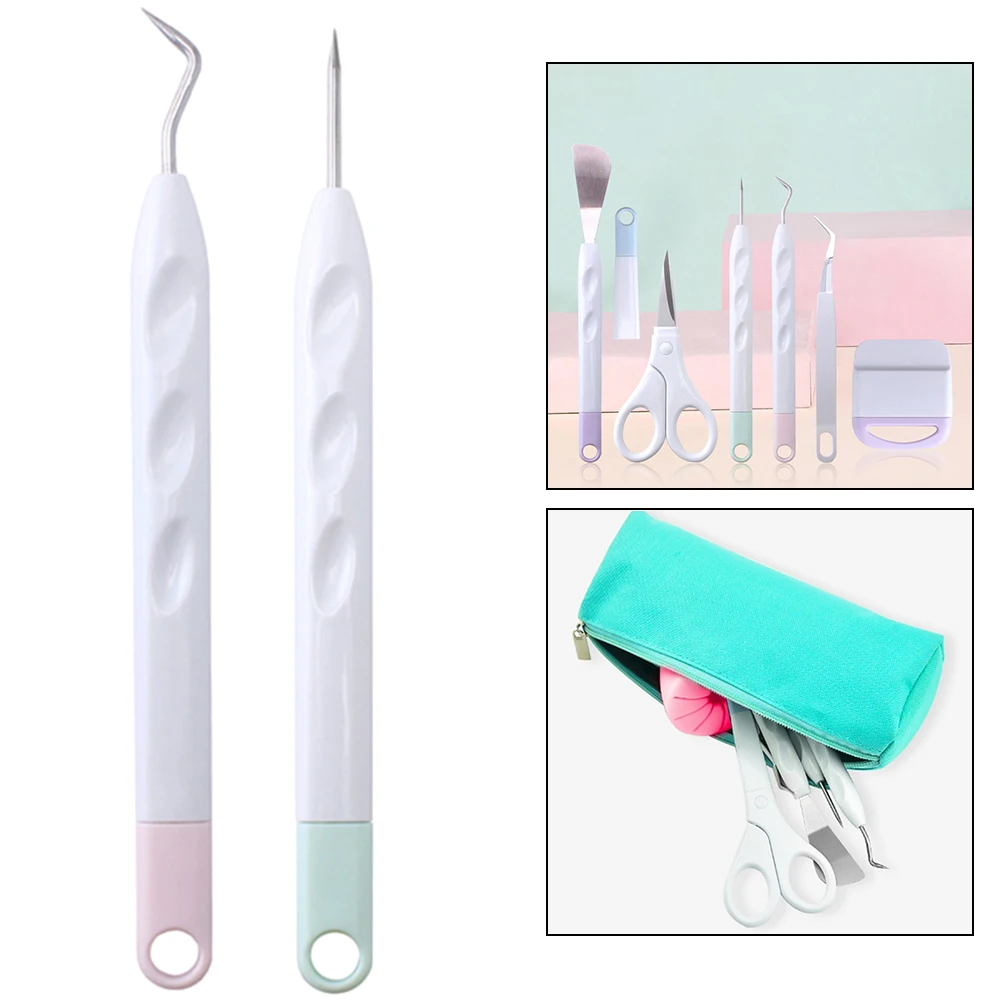DIY Vinyl Weeding Tools Set Weeding Tool For Vinyl With Hook Weeder Piecing Tool Starter Kit For Joy